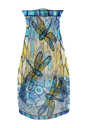 Louis C Tiffany Dragonfly Vase