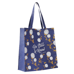 Be Still And Know Reusable Tote Bag