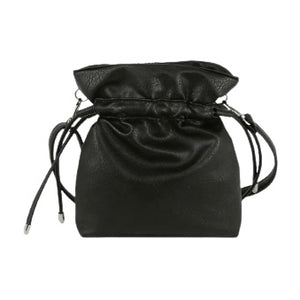 Black Cinched Evening Bag