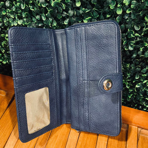 Nice To Have You Navy Wallet